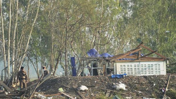 Explosion at fireworks factory in rural Thailand kills about 20 people